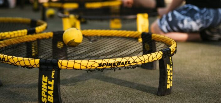 Spikeball Pro Kits in all their glory...